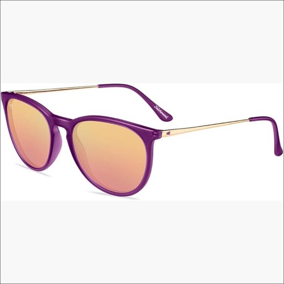 Polarized Round Sunglasses with UV400 Protection, Polycarbonate Frame